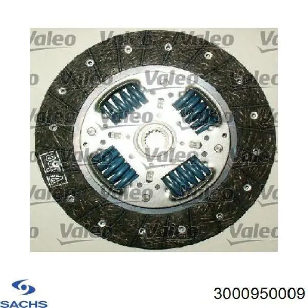 3000950009 Sachs Embrague motor