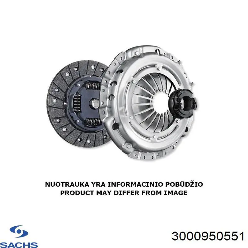 Comprar 3000950551 Sachs Kit de embrague completo