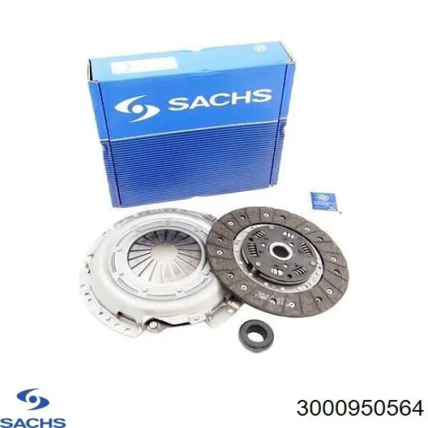 3000 950 564 Sachs kit de embrague (3 partes)