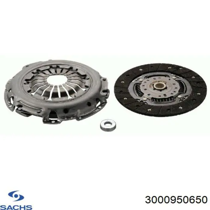 3000950650 Sachs kit de embrague (3 partes)