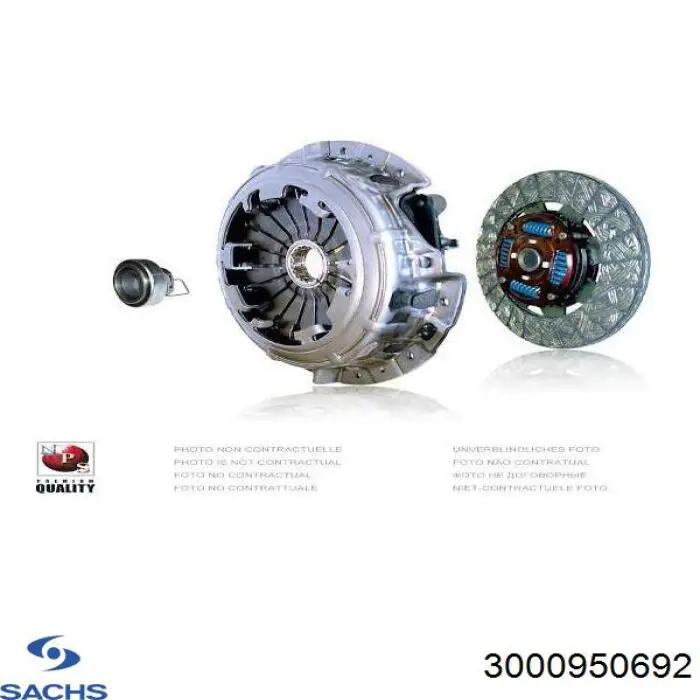 Embrague 3000950692 Sachs