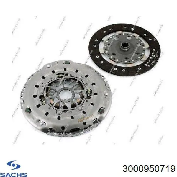 3000950719 Sachs kit de embrague (3 partes)