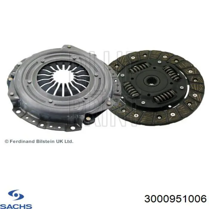 Kit de embrague (3 partes) SACHS 3000951006