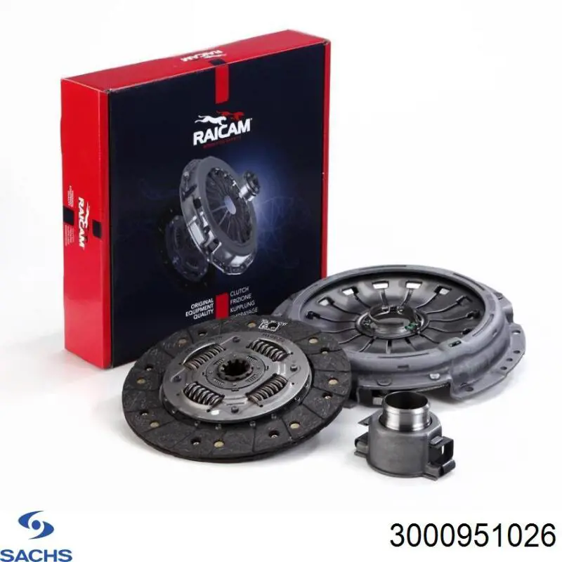 Mecanismo de embrague Sachs 3000951026 precio, desde 191,72 EUR
