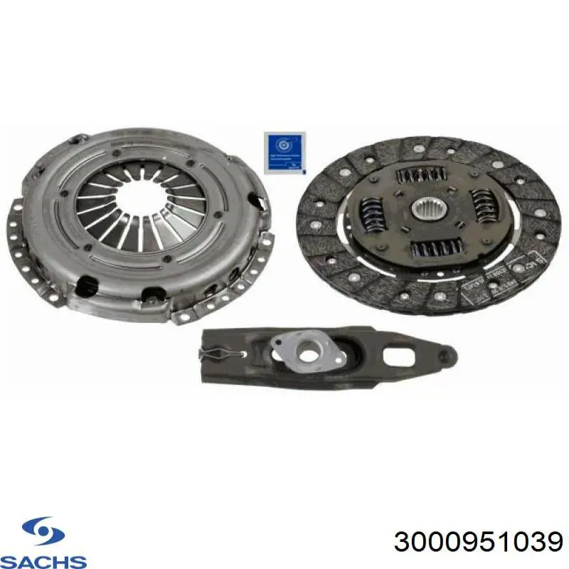 Comprar 3000951039 Sachs Kit de embrague completo