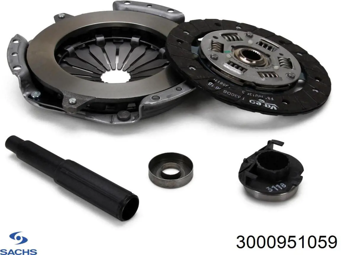 Embrague 3000951059 Sachs