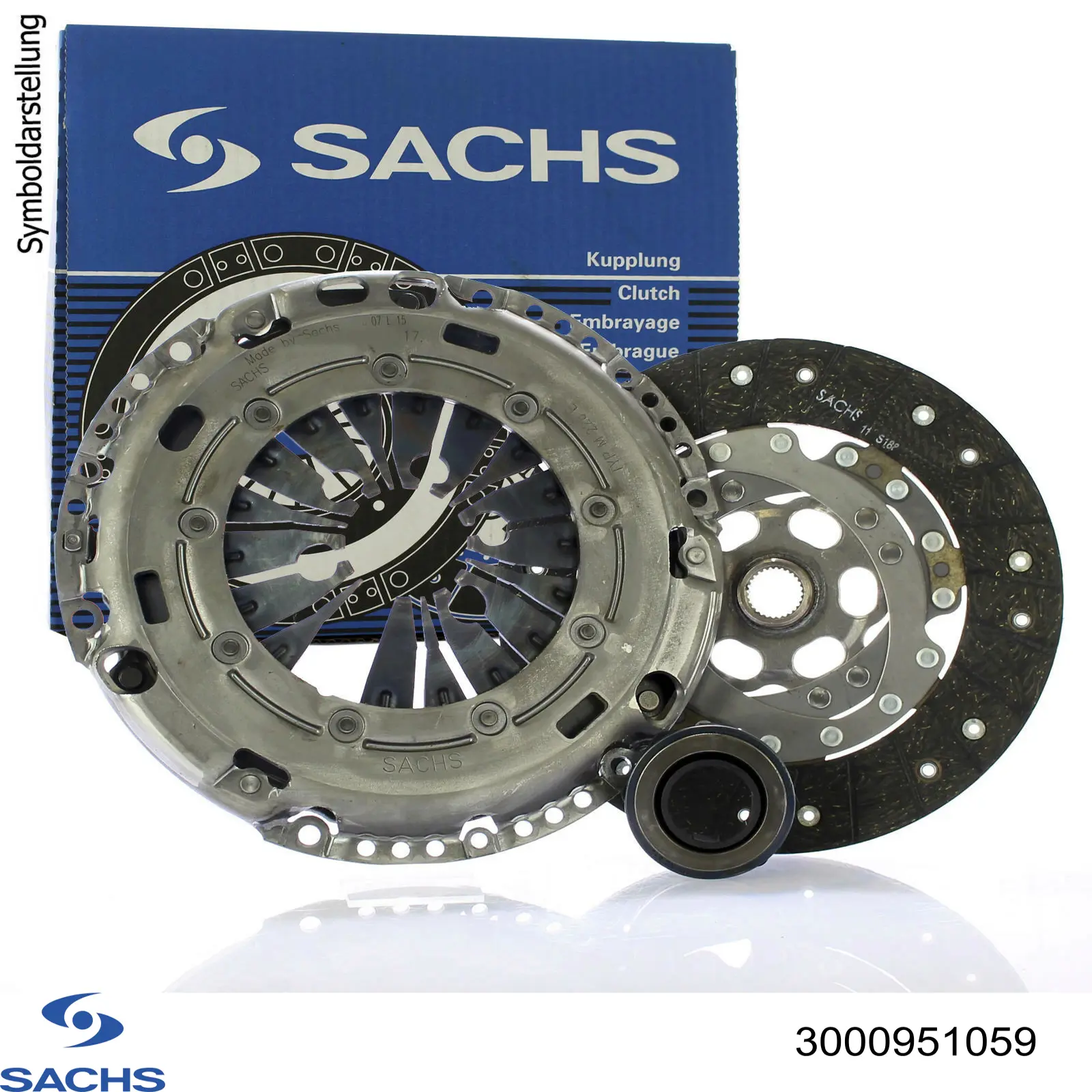 Kit de embrague Sachs 3000951059