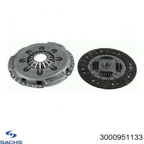 3000951133 Sachs Embrague motor