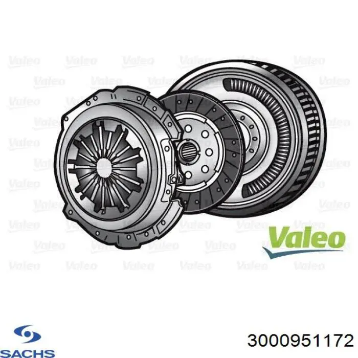 Mecanismo de embrague Sachs 3000951172 precio, desde 130,96 EUR