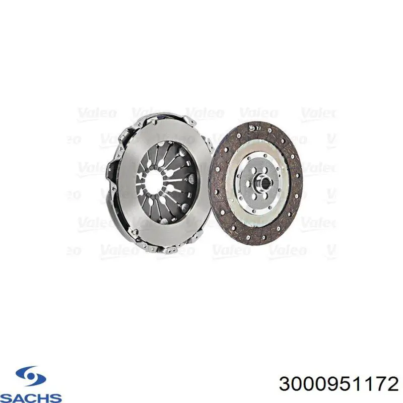 Comprar 3000951172 Sachs Kit de embrague completo