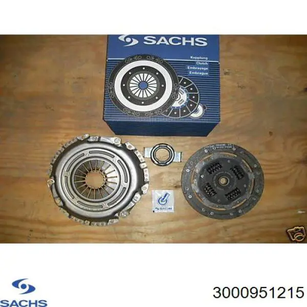 3000951215 Sachs kit de embrague (3 partes)