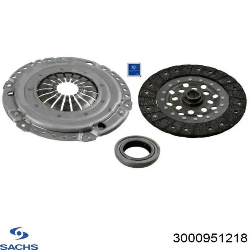 3000951218 Sachs Embrague motor