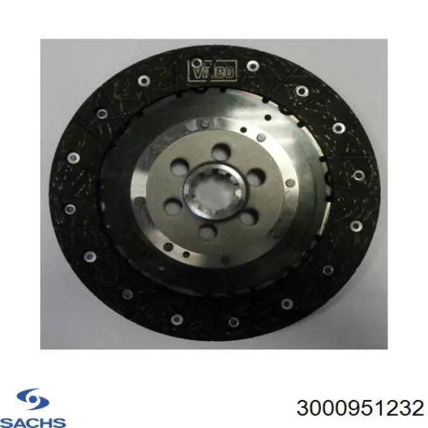 Embrague 3000951232 Sachs