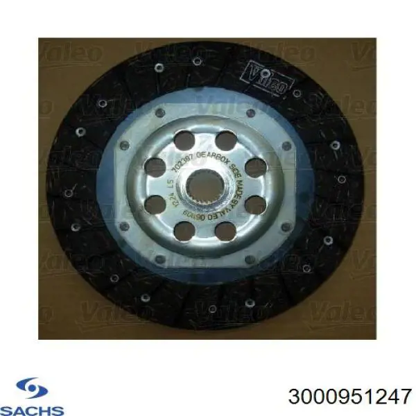 Mecanismo de embrague Sachs 3000951247 precio, desde 196,45 EUR