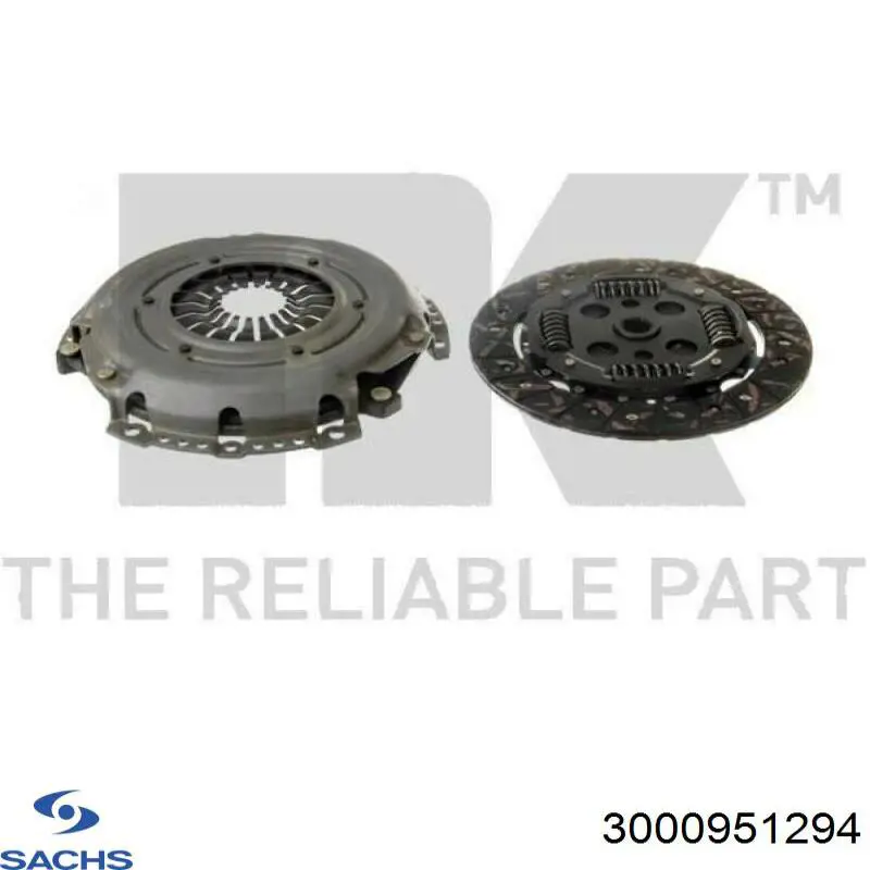 Mecanismo de embrague Sachs 3000951294 precio, desde 147,45 EUR