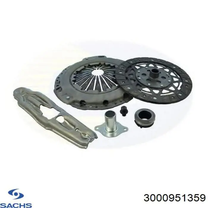 3000 951 359 Sachs kit de embrague (3 partes)