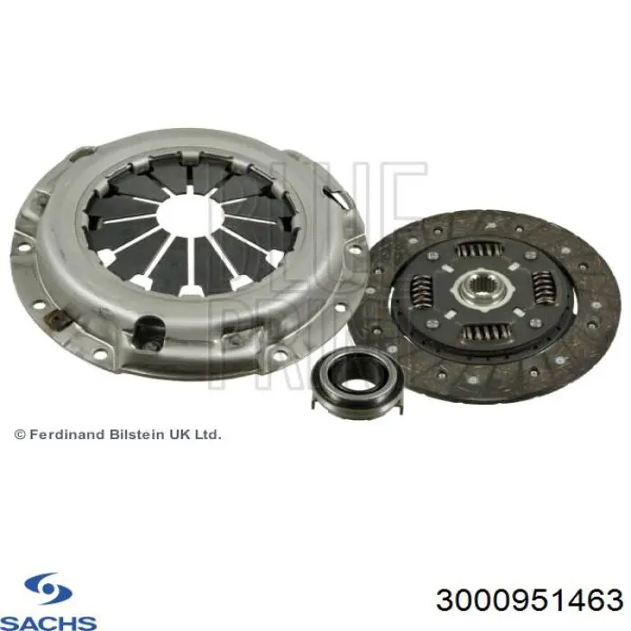 Kit de embrague (3 partes) Chevrolet Spark (Matiz) M200, M250