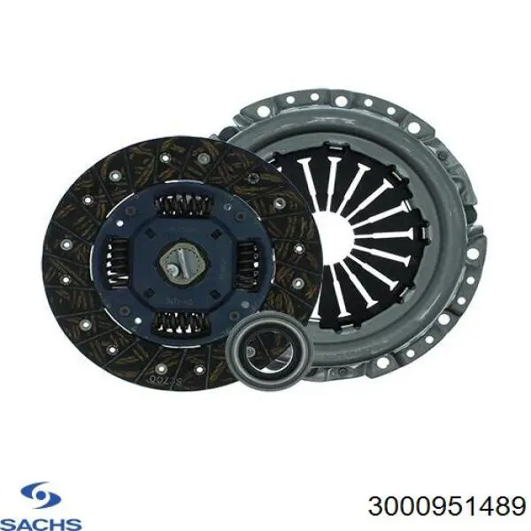 3000951489 Sachs Embrague motor