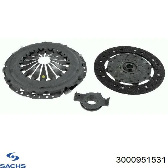 3000951531 Sachs Embrague motor
