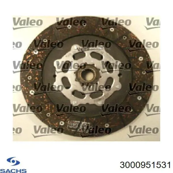 Kit de embrague Sachs 3000951531