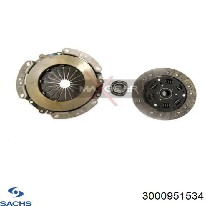 3000951534 Sachs kit de embrague (3 partes)