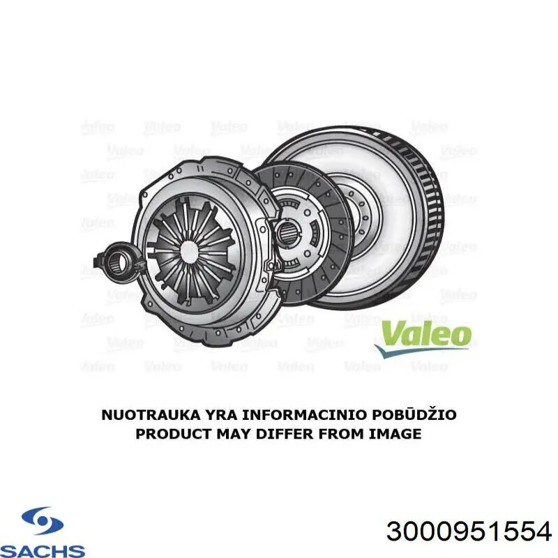Mecanismo de embrague Sachs 3000951554 precio, desde 115,85 EUR