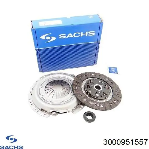 3000 951 557 Sachs kit de embrague (3 partes)