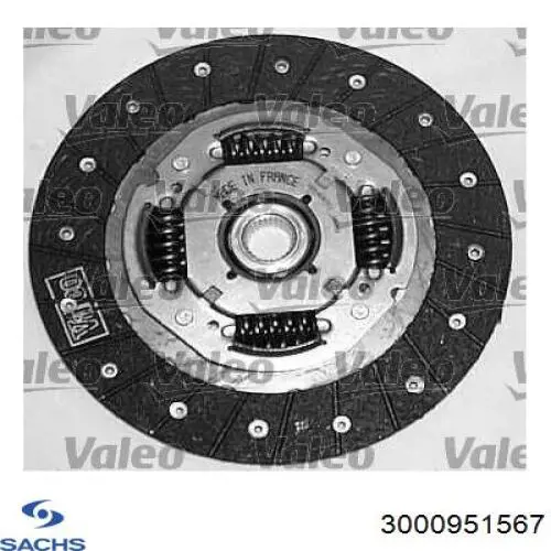 Embrague 3000951567 Sachs