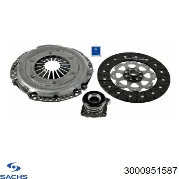 Mecanismo de embrague Sachs 3000951587 precio, desde 167,24 EUR