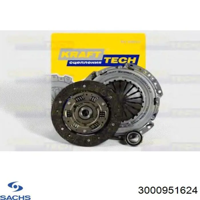 3000951624 Sachs Embrague motor