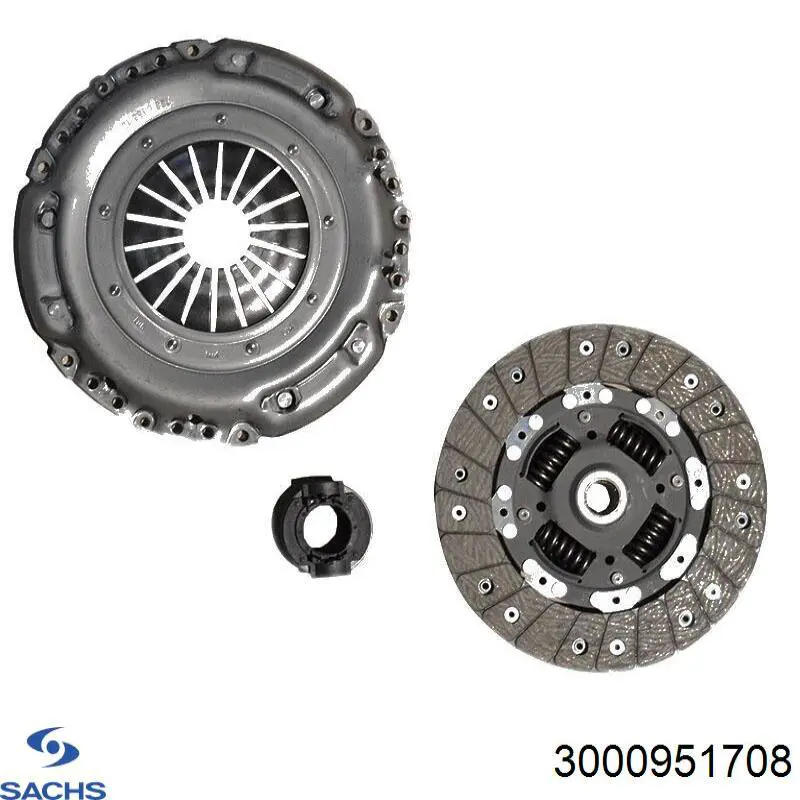 Comprar 3000951708 Sachs Kit de embrague completo