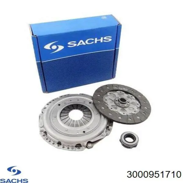 3000951710 Sachs kit de embrague (3 partes)