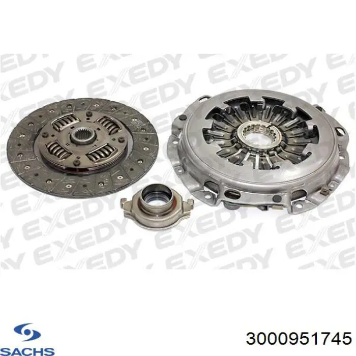 3000951745 Sachs Embrague motor