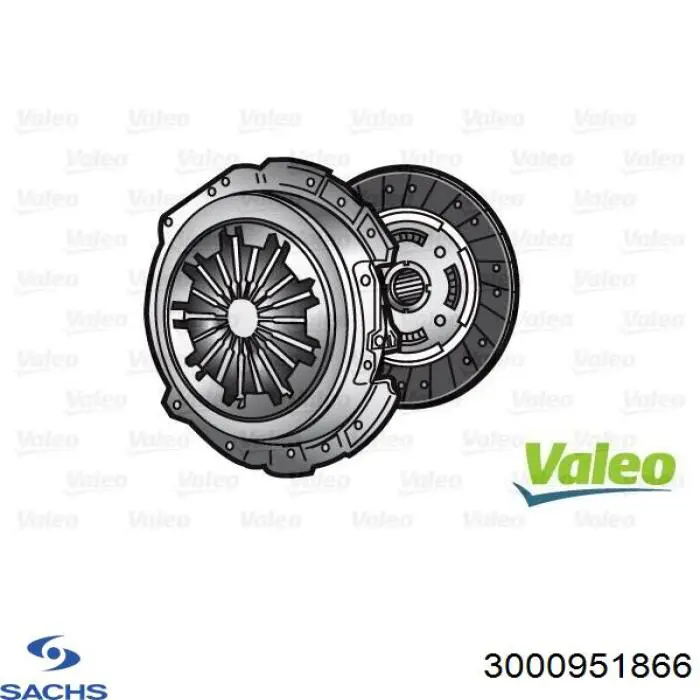 Comprar 3000951866 Sachs Kit de embrague completo