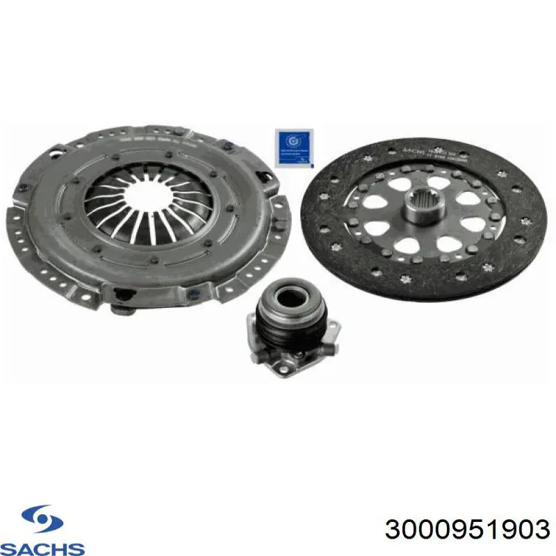 Mecanismo de embrague Sachs 3000951903 precio, desde 318,28 EUR