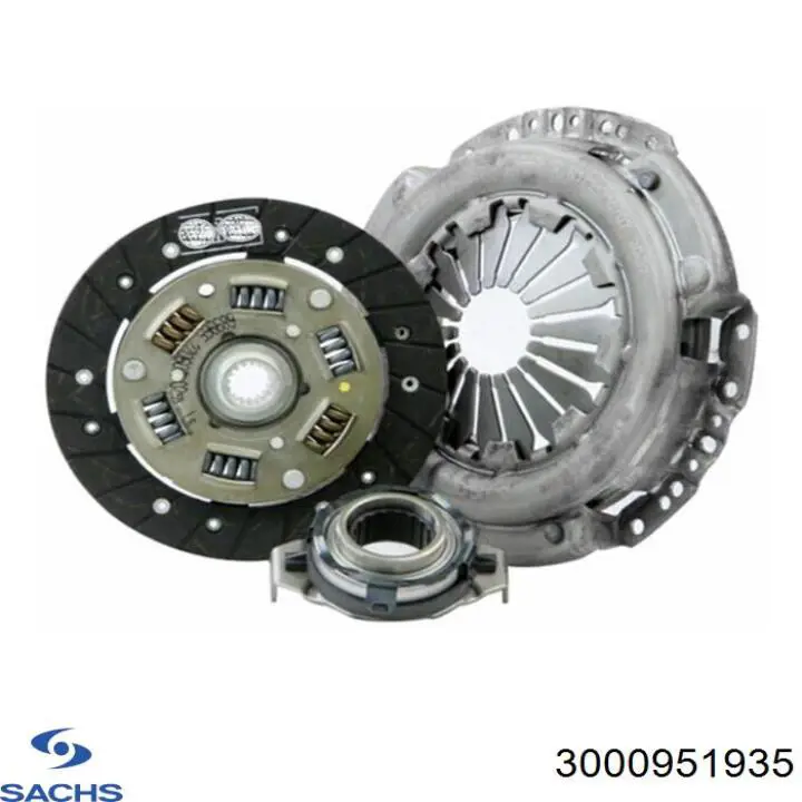 3000951935 Sachs Embrague motor