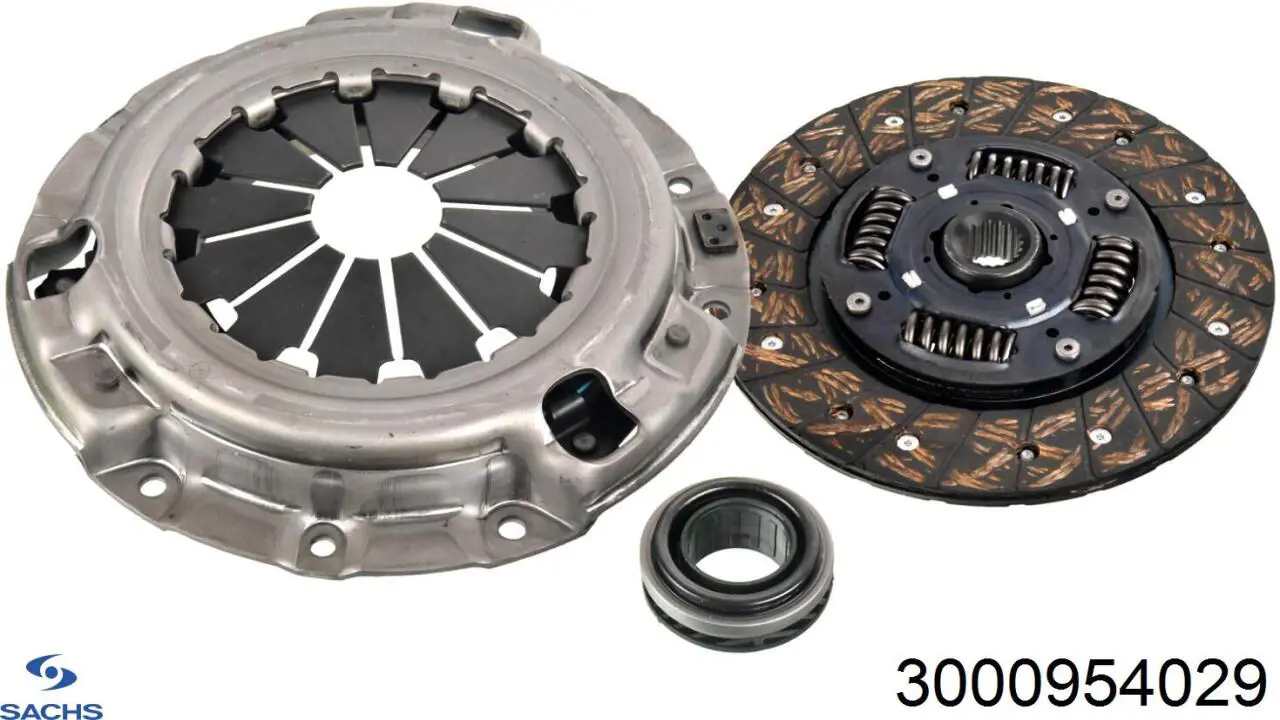 3000954029 Sachs kit de embrague (3 partes)