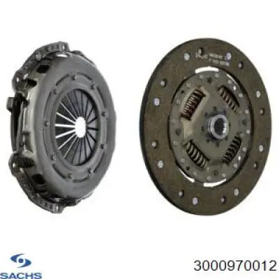 3000970012 Sachs Embrague motor