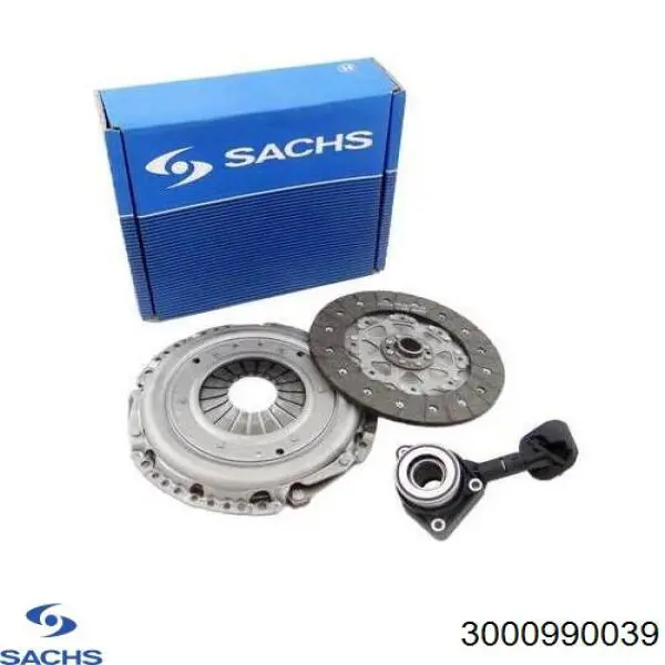 3000 990 039 Sachs kit de embrague (3 partes)