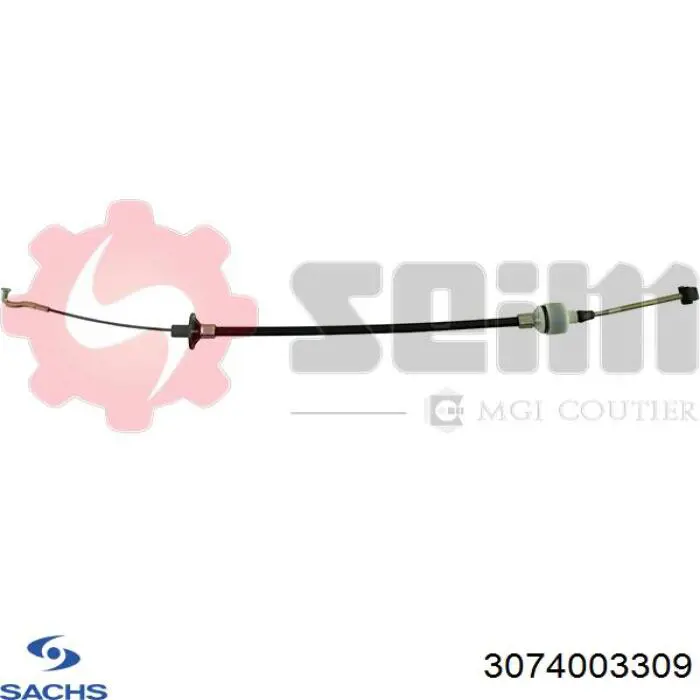 3074003309 Sachs cable de embrague