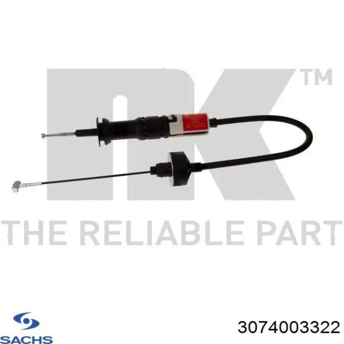 801019 Beca Cables Cable de accionamiento del embrague