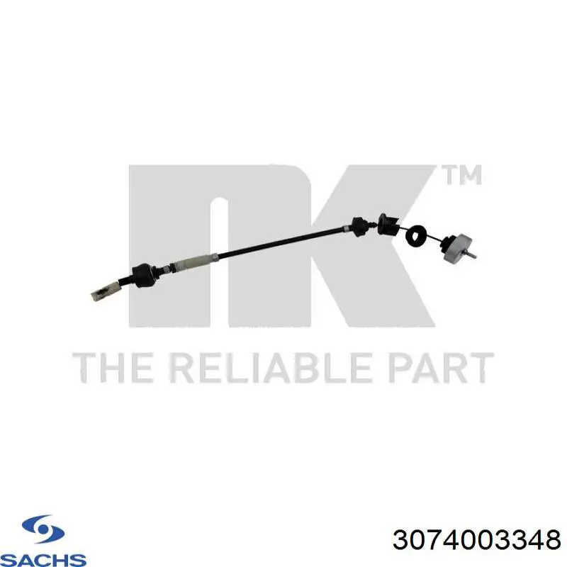 Cable embrague Beca Cables 401011