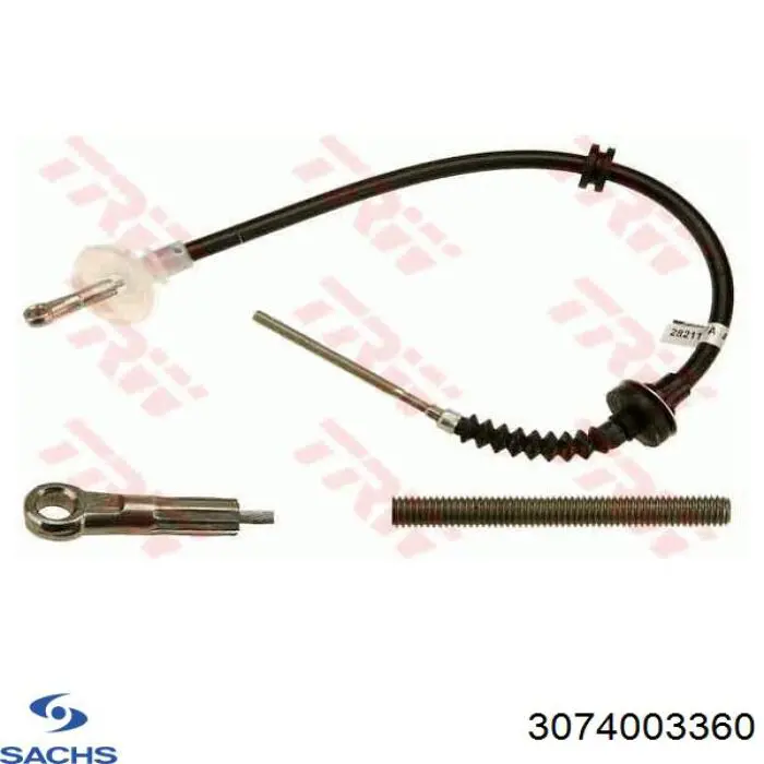 906089 SPJ Cable de accionamiento del embrague