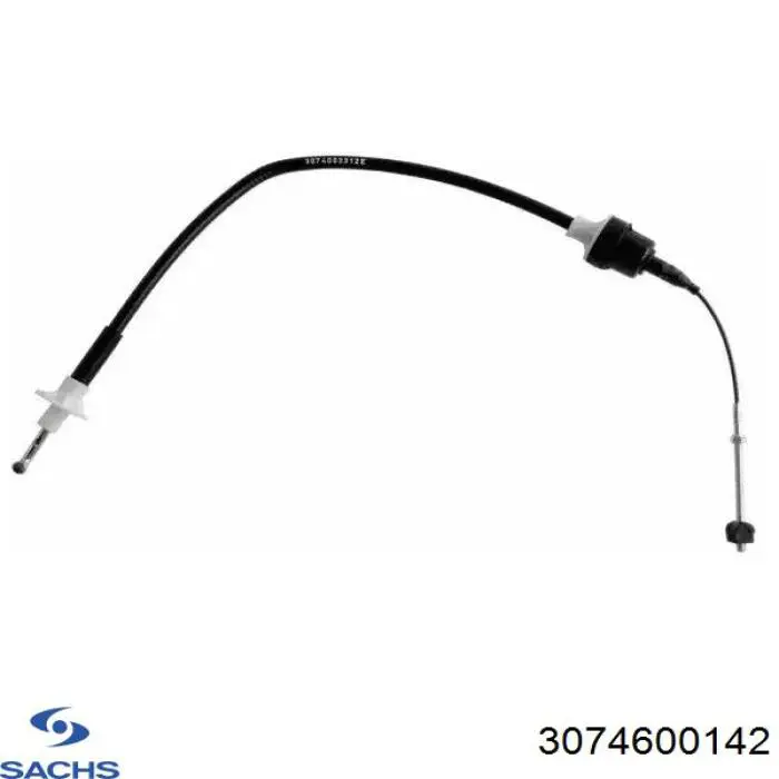 3074 600 142 Sachs cable de embrague