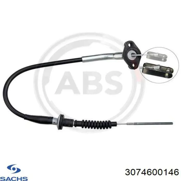 Comprar 208583 Hans Pries (Topran) Cable de embrague