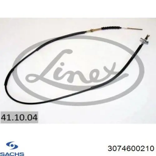 Cable de embrague 480105 Adriauto