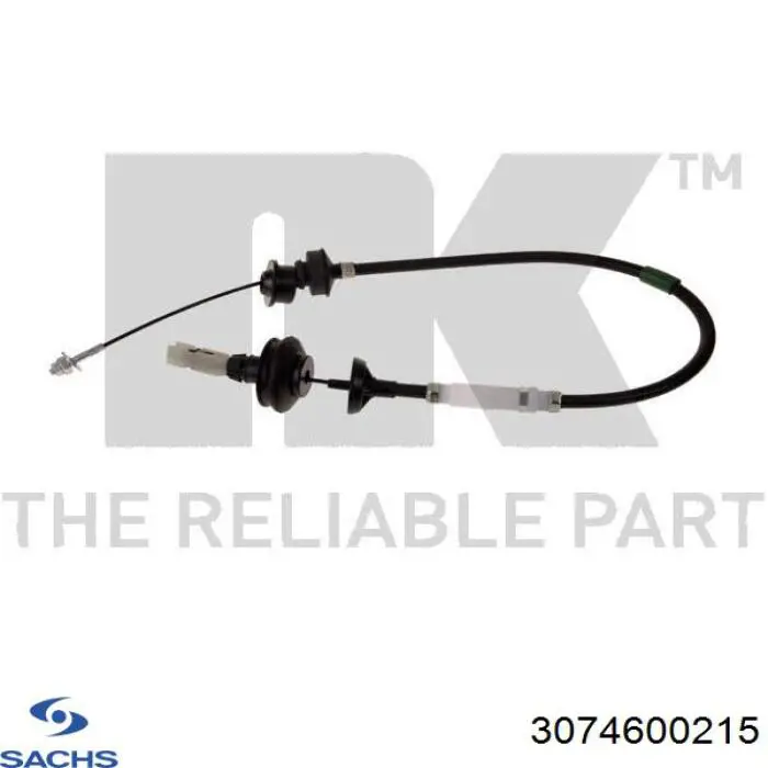 3074 600 215 Sachs cable de embrague