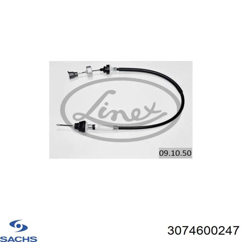 Cable de embrague 3074600247 Sachs