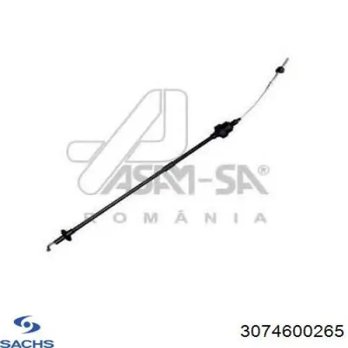 Cable de embrague 2001320 Beca Cables