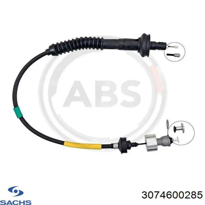 3074 600 285 Sachs cable de embrague